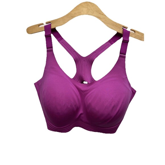 all in motion Other - All In Motion Women High Support Embossed Racerback Sports Bra 2X New Purple